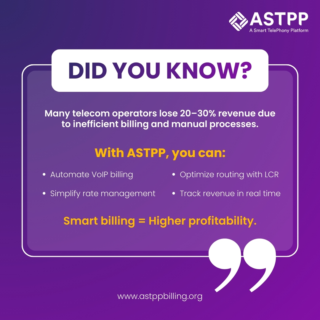 ASTPP - Open Source VoIP Billing Solution tweet media