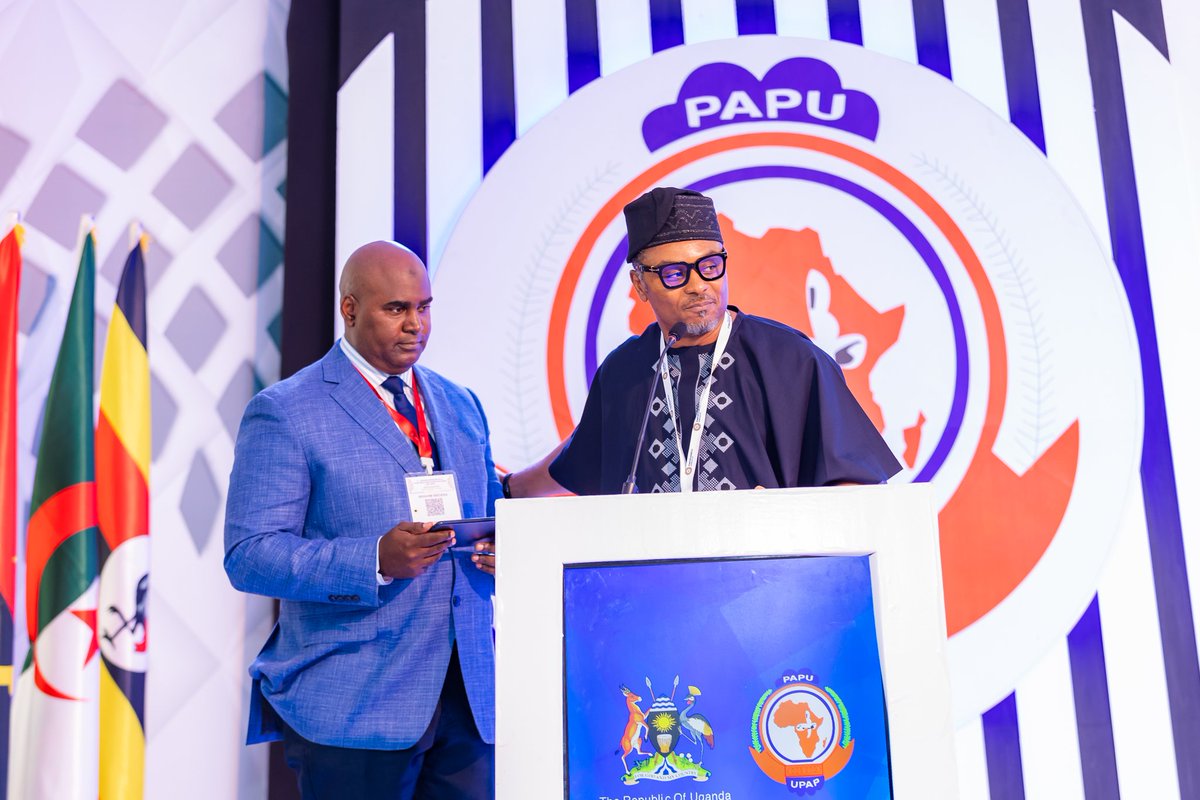 The Pan African postal Union is a specialised agency responsible for postal regulations and development in Africa, and also it emphasizes the integration of traditional postal services with a digital transformation and logistics . <a href="/UCC_Official/">UCC</a> <a href="/GoldenPosts1/">Golden Posts Initiative Uganda</a> @<a href="/PostaUganda/">Uganda Post Limited</a> @IBboss