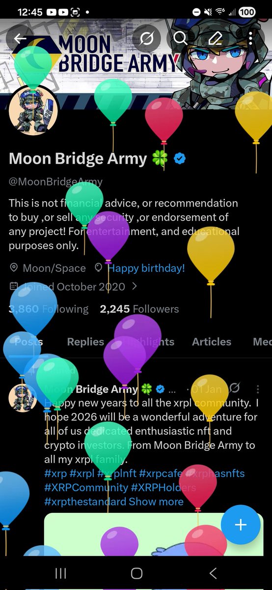 Moon Bridge Army 🍀 tweet media