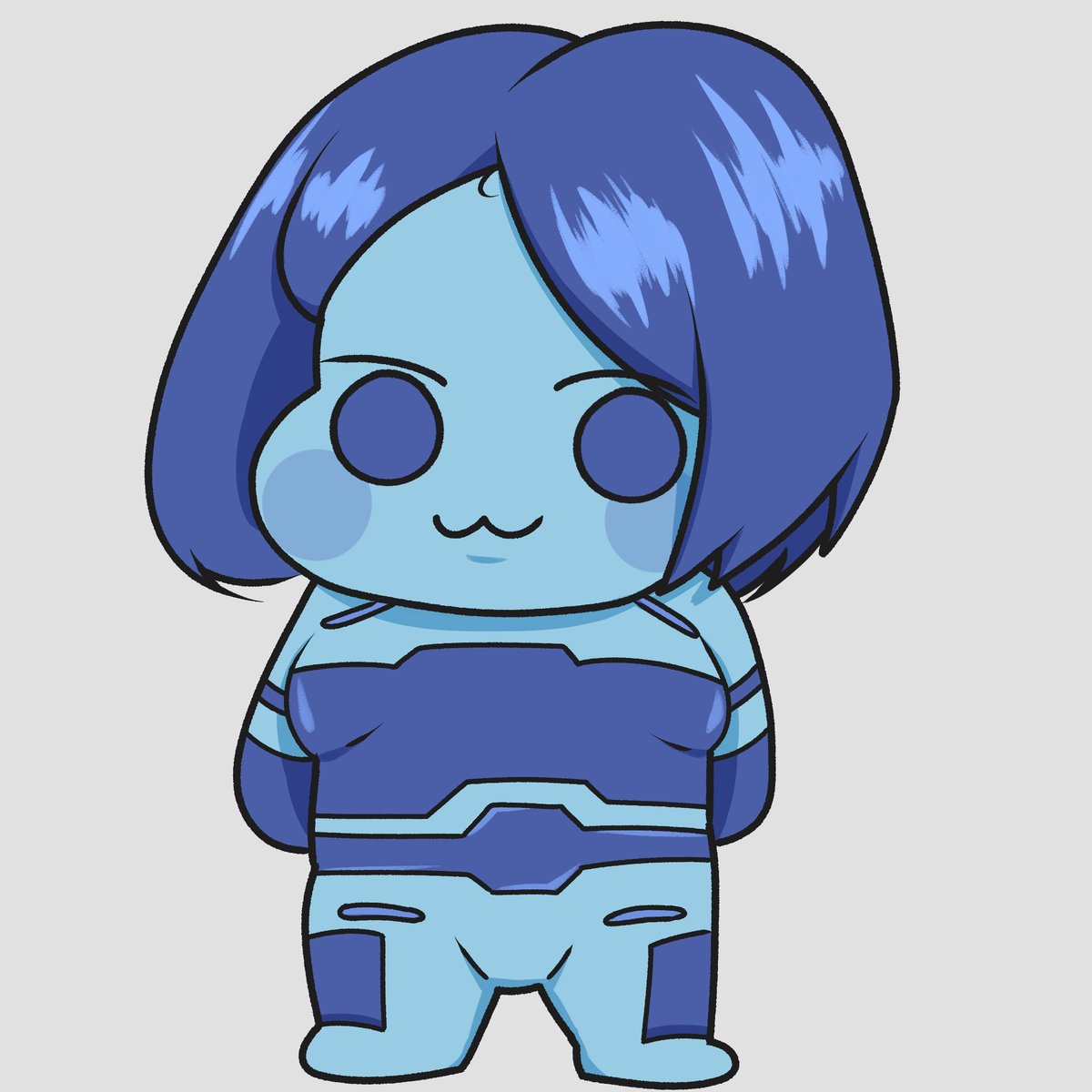 JulioV_Rheygar's tweet image. Cortana - Halo Infinite
A chibi/doro version of cortana from Halo Infinite, she´s really so cute.

#haloinfinite #cortana #chibi #digitalart #digitalilustration