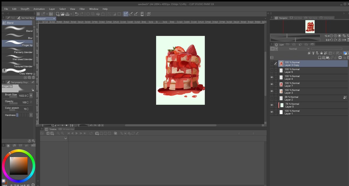 Mitsu_art15's tweet image. I made some strawberry themed drawings these days and here are some of them. I even make some tutorial thought Well-- actually its for  University task But if anyone want see just let me know
#art #strawberry #speedpaint #paint #realism #sandwich #digitalart