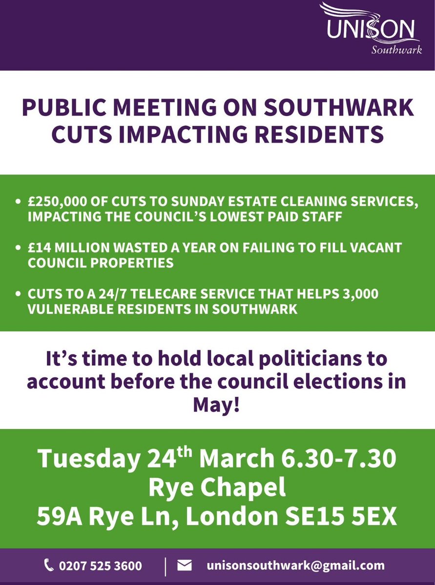 @SHouT_Southwark Housing Tenants tweet media