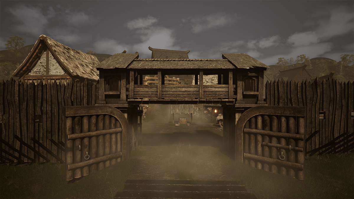 DexsoftGames's tweet photo. Fog lingers through village as firelight dances🔥Medieval Village is  game-ready environment, built with Unreal Engine.  Featuring 300+ meshes, a village level, advanced landscape and atmospheric effects.   

Explore it today only on @fab 🔗 https://t.co/jhc4NSs1zI https://t.co/avtbuZJYup
