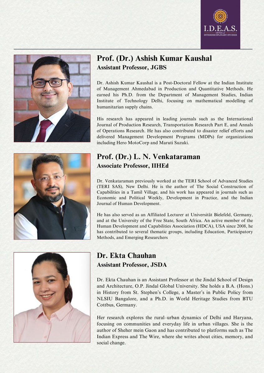 Office of Interdisciplinary Studies (I.D.E.A.S.) tweet media