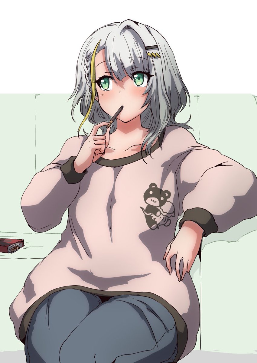 今日の日課は部屋着紡乃世詞音さんです 