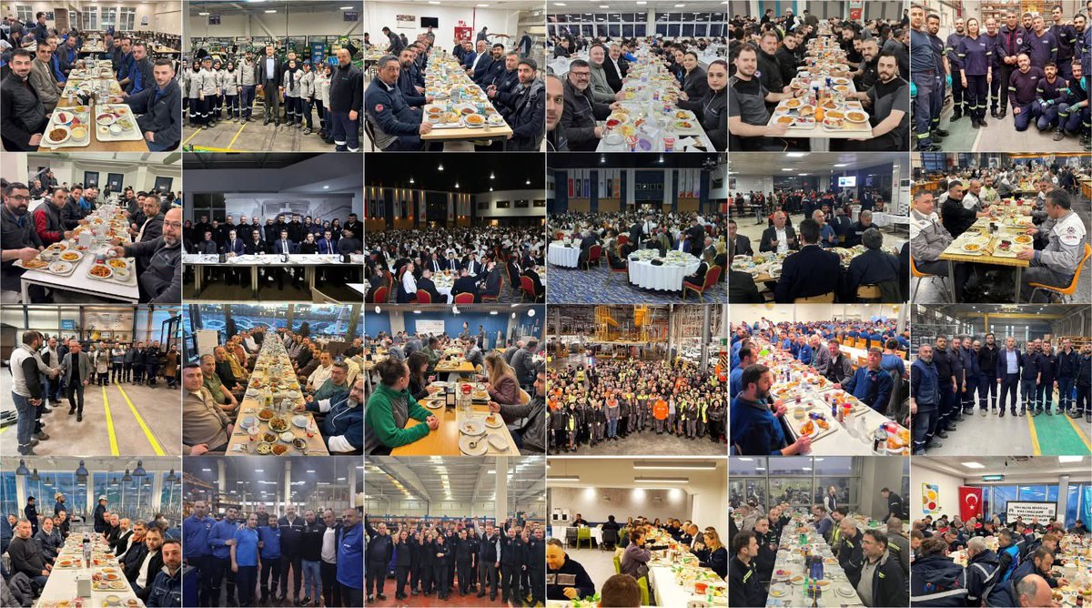 RAMAZAN AYI BOYUNCA İFTARDA DA SAHURDA DA OMUZ OMUZA BİRLİKTEYDİK  

Sendikamız Türk Metal, tüm kadrolarıyla Ramazan ayı boyunca iftar ve sahur saatlerinde üyelerimizle omuz omuza birlikteydi.

Haberin detayları için: bit.ly/ramazanboyunca…