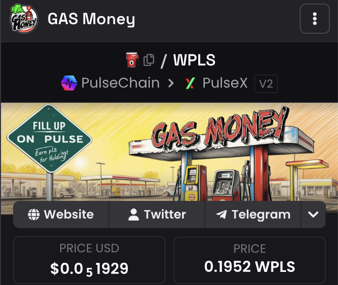 Gas Money ⛽️ tweet media