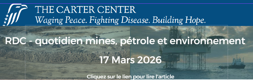 CongoMines's tweet photo. RDC_Quotidien_Mines_Pétrole_Environnement_17.03.2026
· Prix de la tantalite : record en plus de 20 ans après un glissement de terrain à la mine de Rubaya en RDC. https://t.co/w8p8aJYyS8
· Ituri : Le gouvernement condamne l’attaque des sites miniers et salue la riposte des FARDC. https://t.co/aoVhJ0ET9F
· Accords de Washington : 81 organisations exigent la suspension de l’exploitation minière tant que les zones occupées en RDC ne sont pas libérées. https://t.co/kj8eIlzvTO
· Ituri : MCC Ressources suspend ses activités minières après l’attaque de Muchacha. https://t.co/xard1eN9iK
· RDC : seulement 2,46 kg d’or produits sous sa gestion à la SOKIMO, affirme l’ex-DG Pistis Bononge. https://t.co/m9san5KxJj
· Dotation de 0,3% : la RDC évalue le fonctionnement des organismes spécialisés en charge de la gestion et le niveau d’exécution des projets de développement communautaire financés. https://t.co/n2ow18vOAn