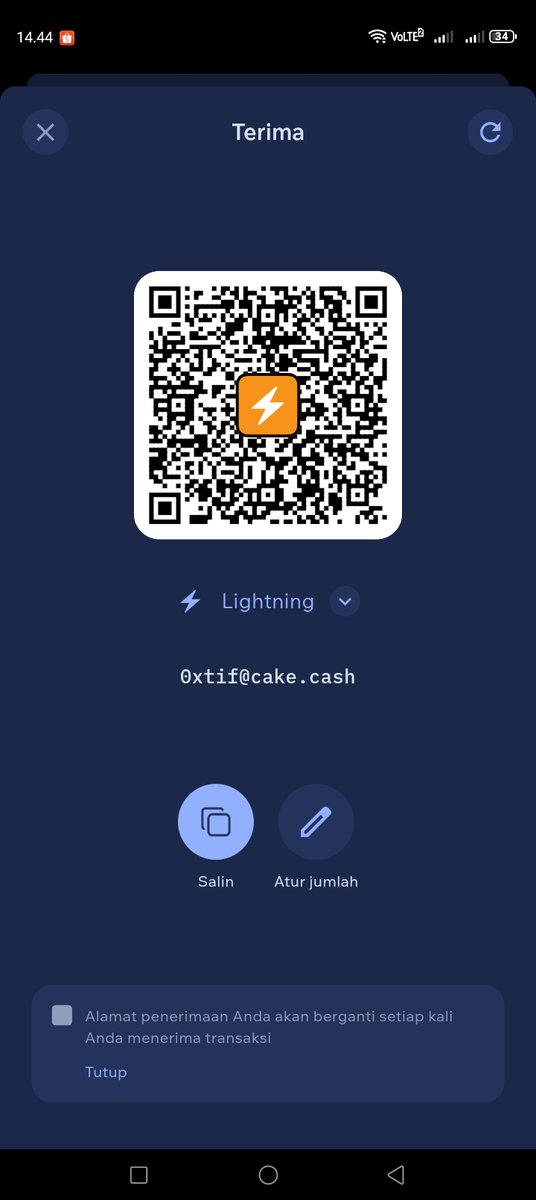 0xTif's tweet photo. @vikrantnyc @cakewallet 0xtif@cake.cash https://t.co/KAlDZcDT0m