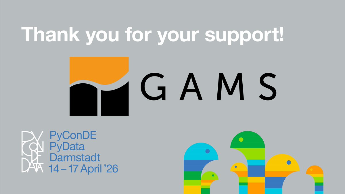 PyConDE & PyData tweet media