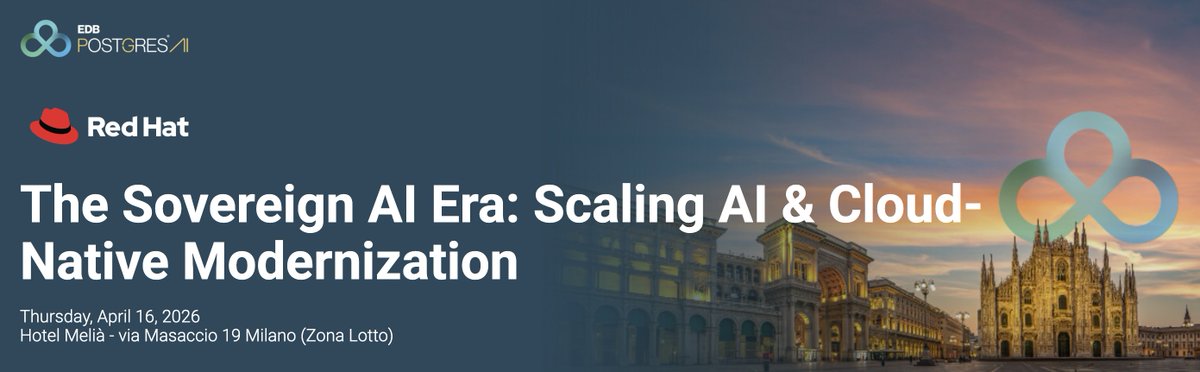 Red Hat Italy tweet media