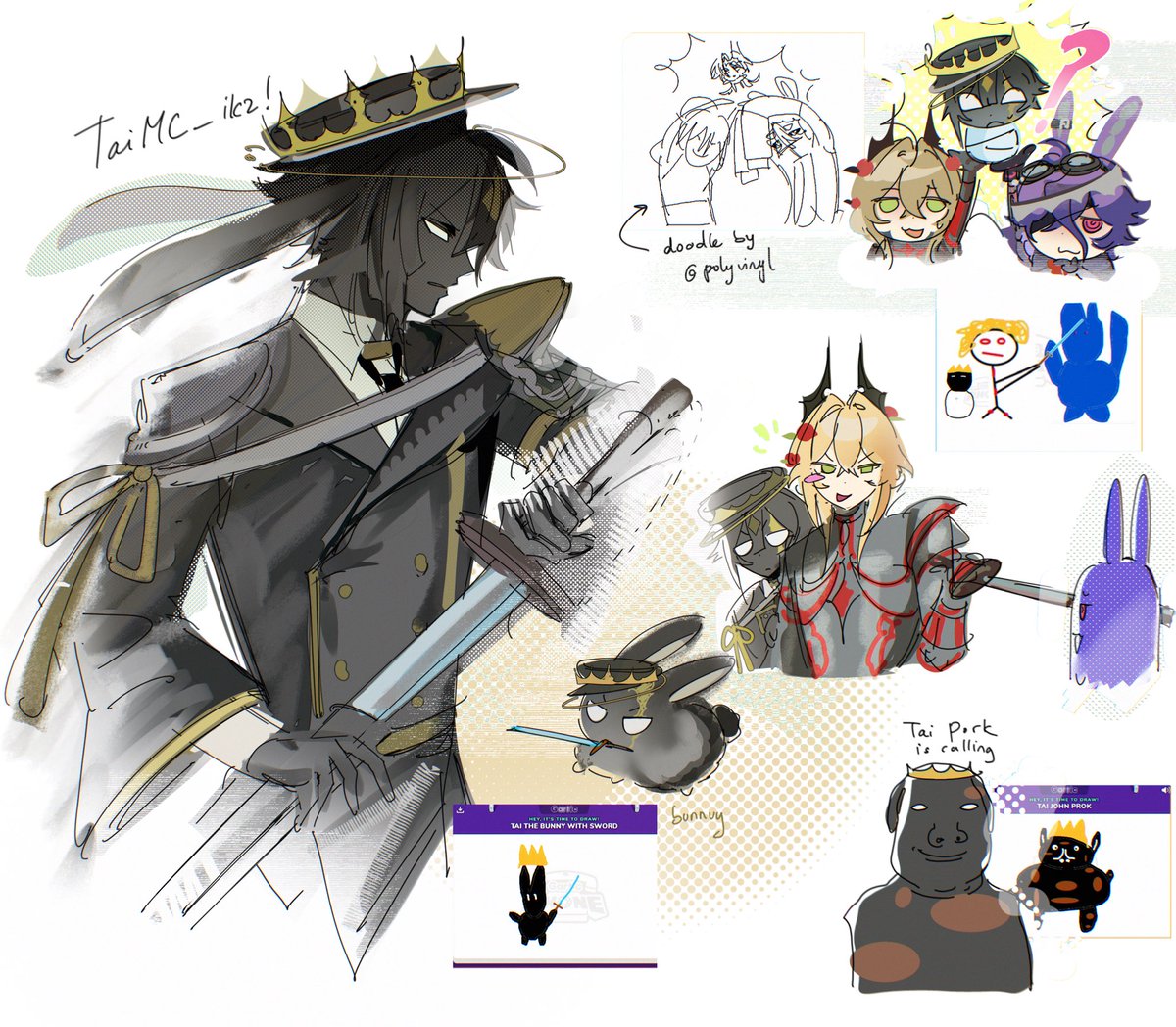 tai's subathon rkgk (ft. wager trio)
#taimcfanart