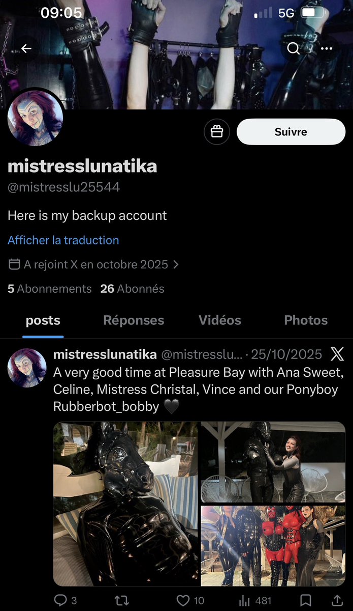 Fake account!