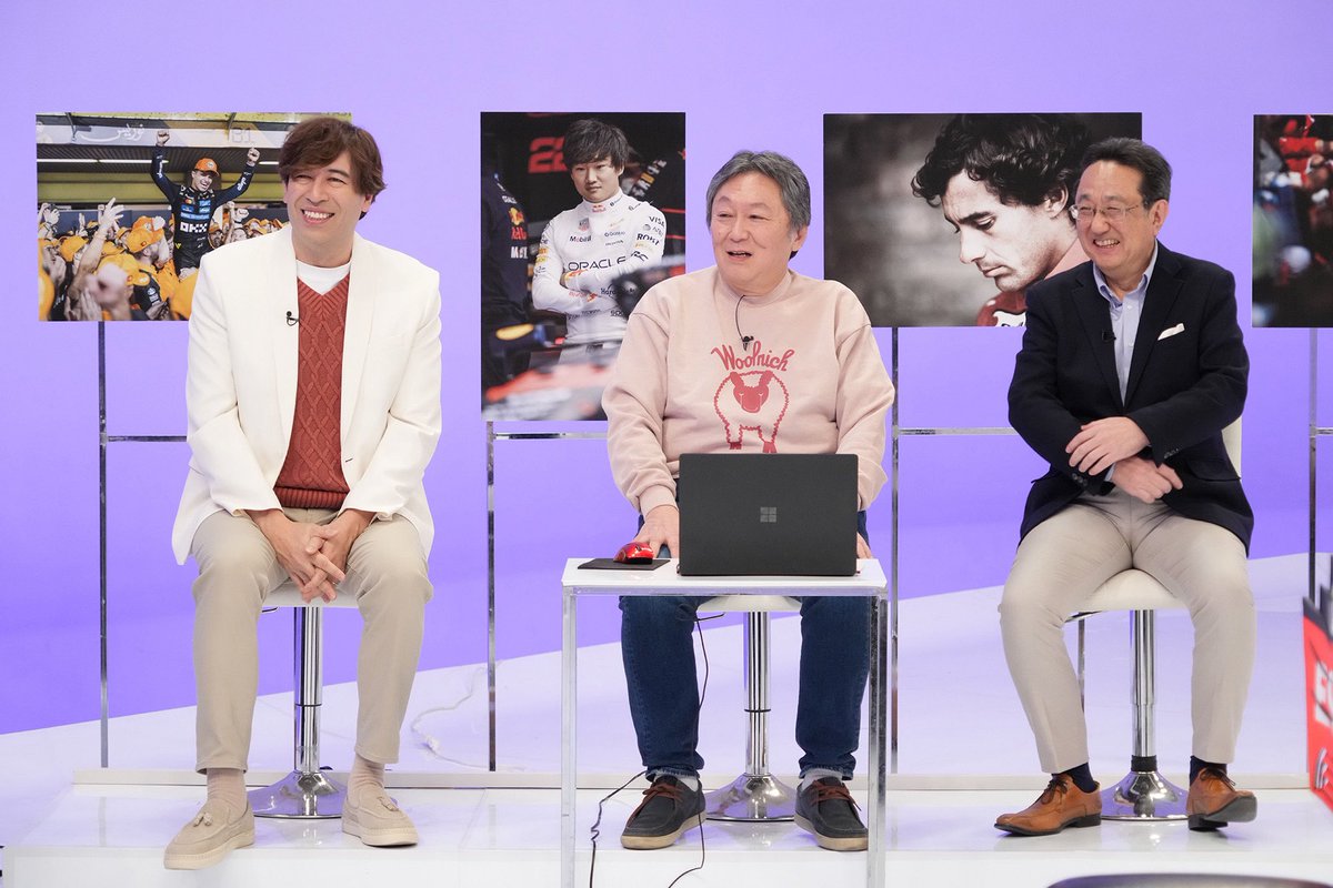 cx_motorsports's tweet photo. 『堂本光一のレースのミカタ 2026』🏎💨 
2週連続OA📺🎶

#1 3/19(木)24:55～
#2 3/26(木)24:55〜
地上波フジテレビ(関東ローカル)
 
"モータースポーツガチ勢" #堂本光一 が今回もF1™の魅力を語り尽くします🗣️❕
 
#川井一仁 #森脇基恭 #中嶋悟 #浅木泰昭 #サッシャ #大島璃音 #三宅正治 #f1fujitv #f1fujinext #FOD #f1jp #f1