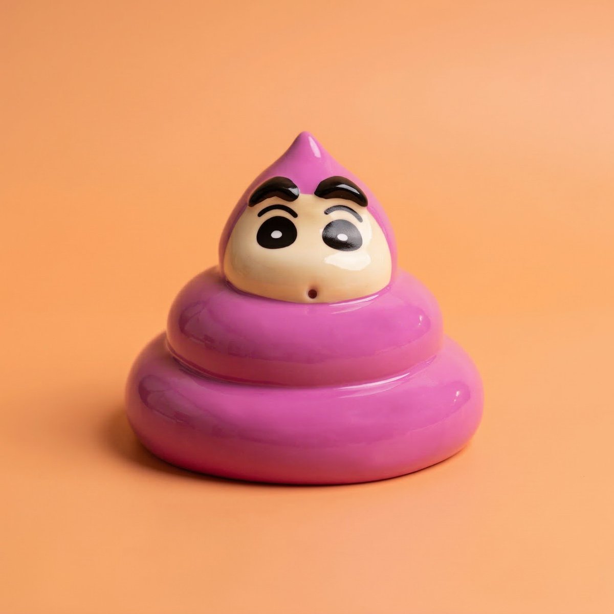 ⭐️商品紹介⭐️】 『うんちしんちゃん貯金箱』 うんちに変身した