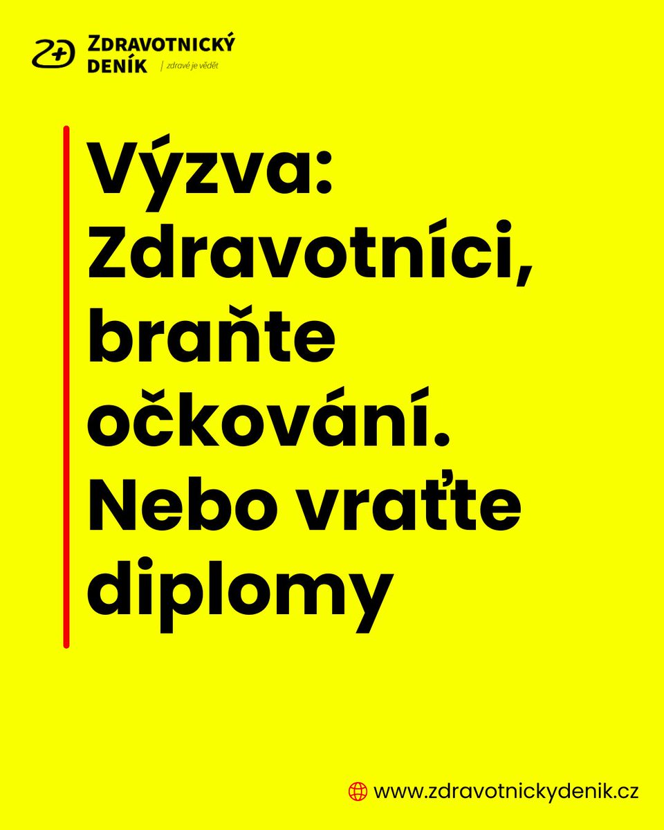Zdravotnický deník tweet media