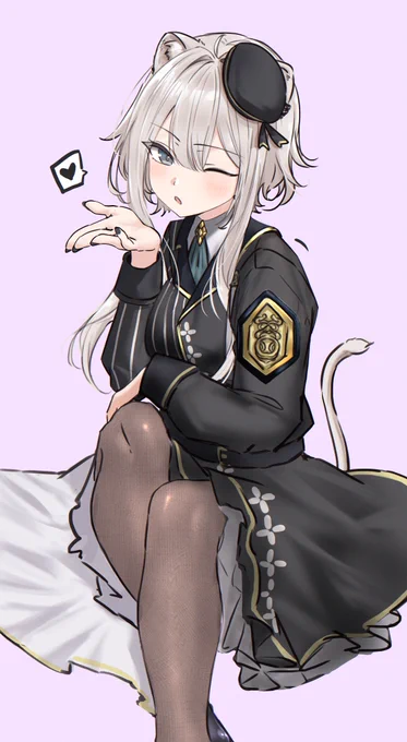 今日練習 183 獅白ぼたん 新衣装 (ノ>ω<)ノ #ししらーと #獅白ぼたん新衣装