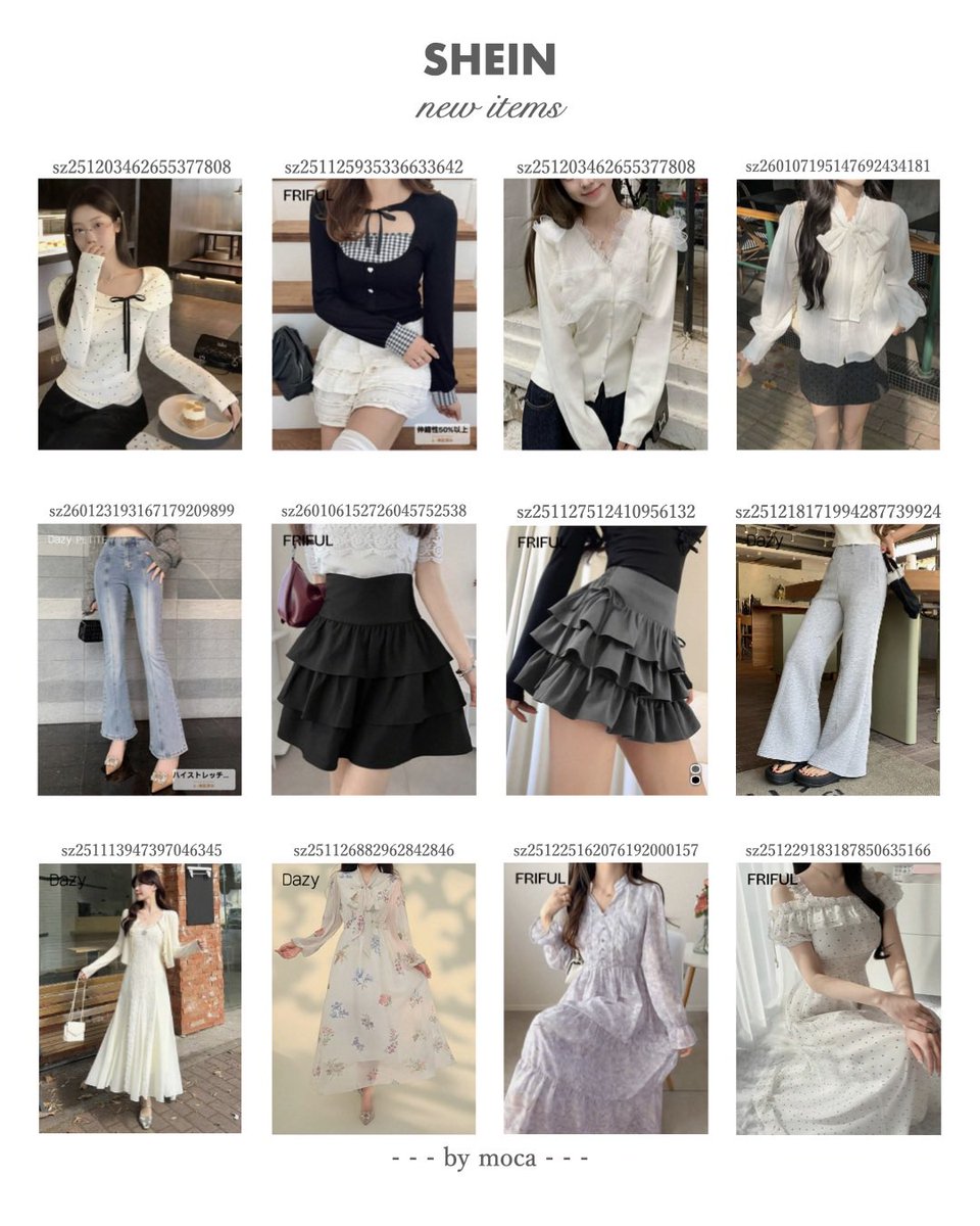 moca_cho_co's tweet image. SHEIN春の新作、高見え確定🫶
#SHEIN #GRL #GU #UNIQLO