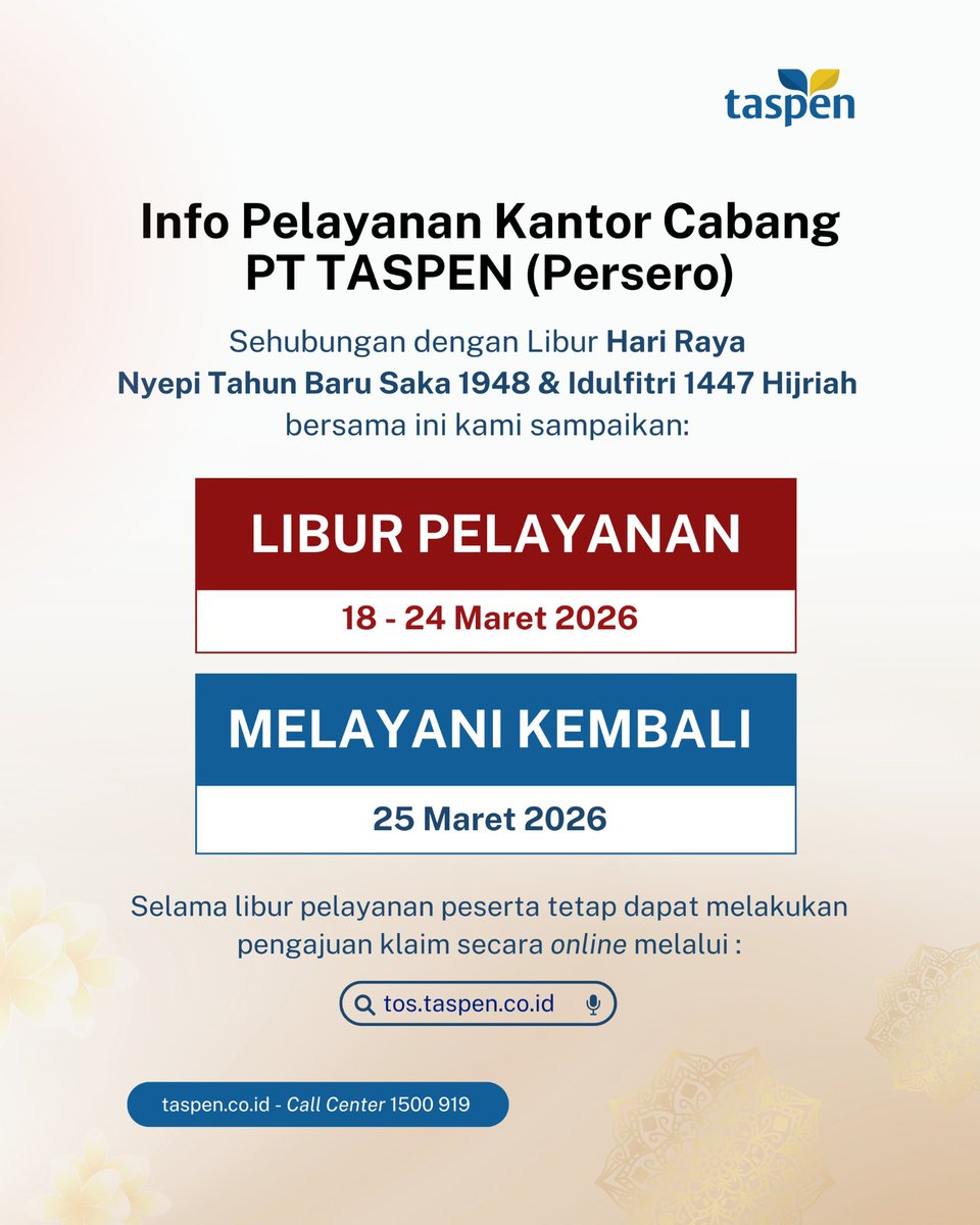 PT TASPEN (Persero) tweet media