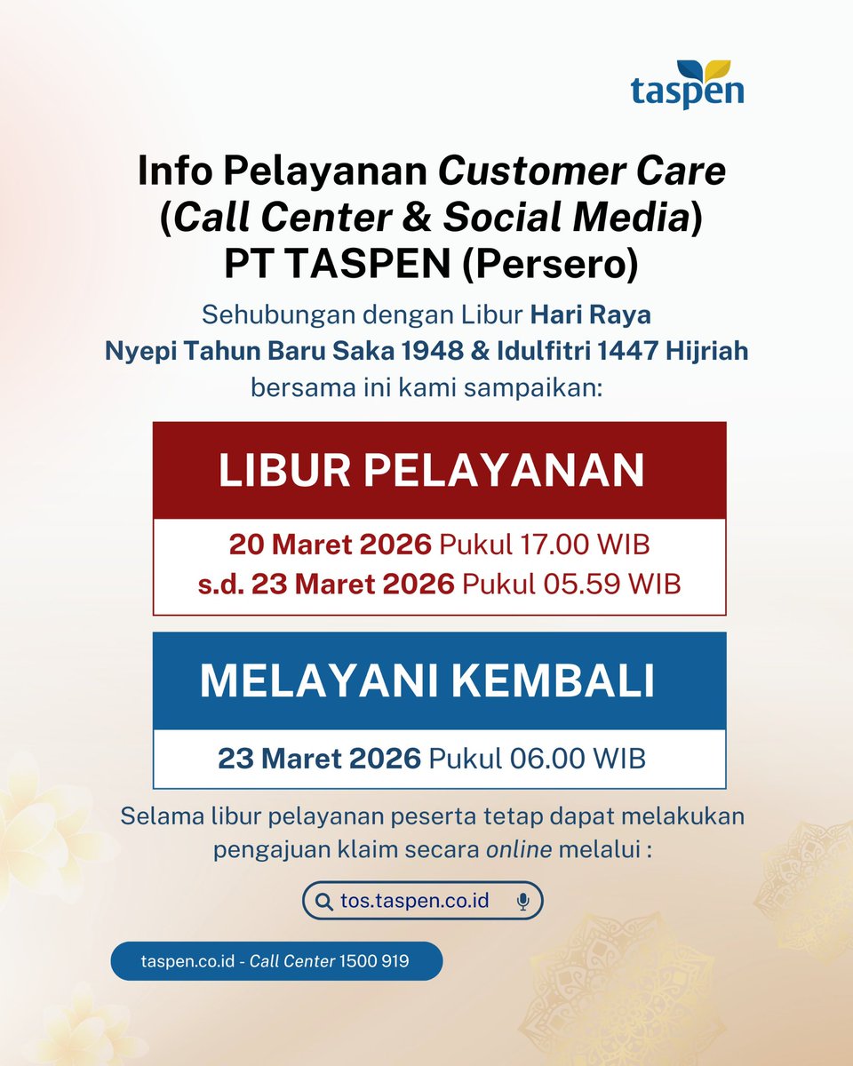 PT TASPEN (Persero) tweet media