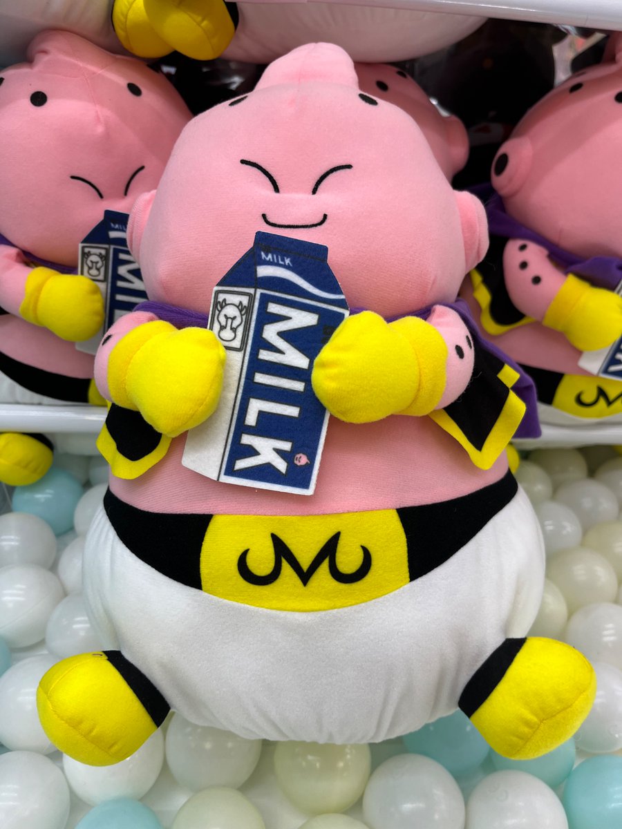 プライズ情報】 ドラゴンボールZ めちゃもふぐっと 魔人ブウぬいぐるみ