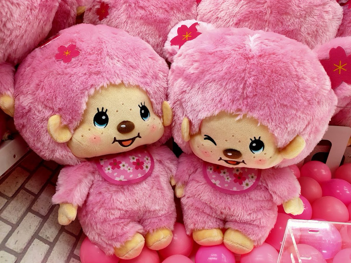 景品入荷情報！！ モンチッチさくらBIGぬいぐるみ 大人気モンチッチが
