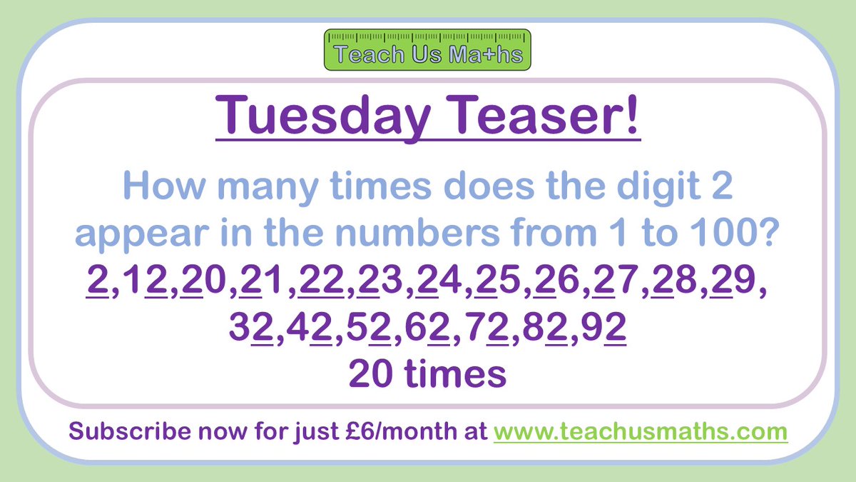 Teach Us Maths tweet media