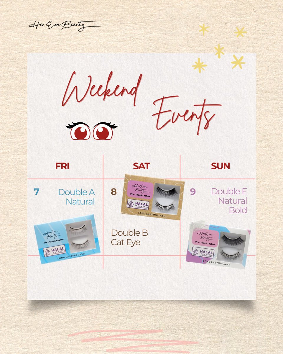 Ha_Eun_Beauty's tweet photo. satu pack isi 2 pasang style yang berbeda, udah mana ga perlu lem tambahan! 😍 🥰

Double Lite D, satu pasang style cateeye, satu pasang medium thick style, double lite solusi buat kamu yang bingung soal style bulu mata~ 🧡

#haeunbeauty 
#eyelash #eyelashextensions https://t.co/7vaQDh5qBV