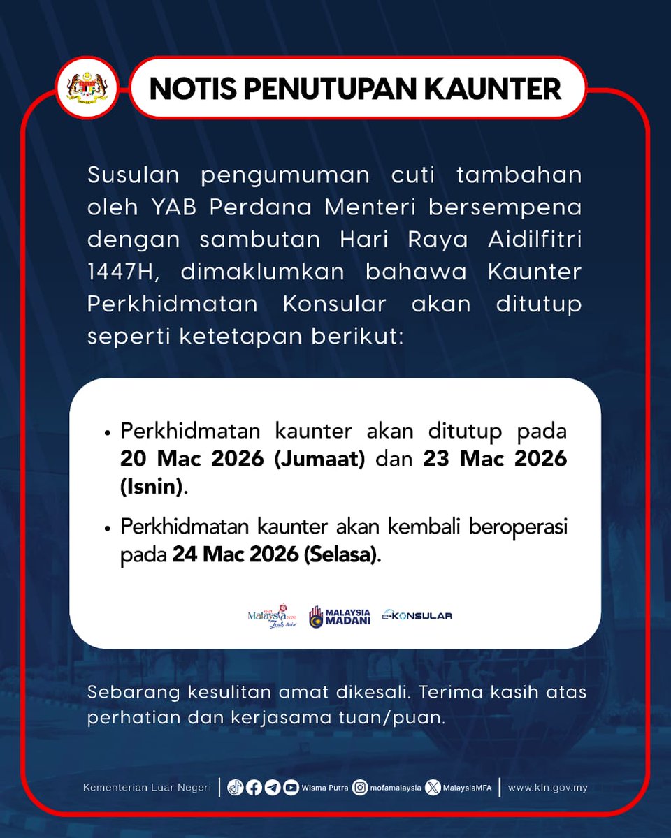 Wisma Putra tweet media