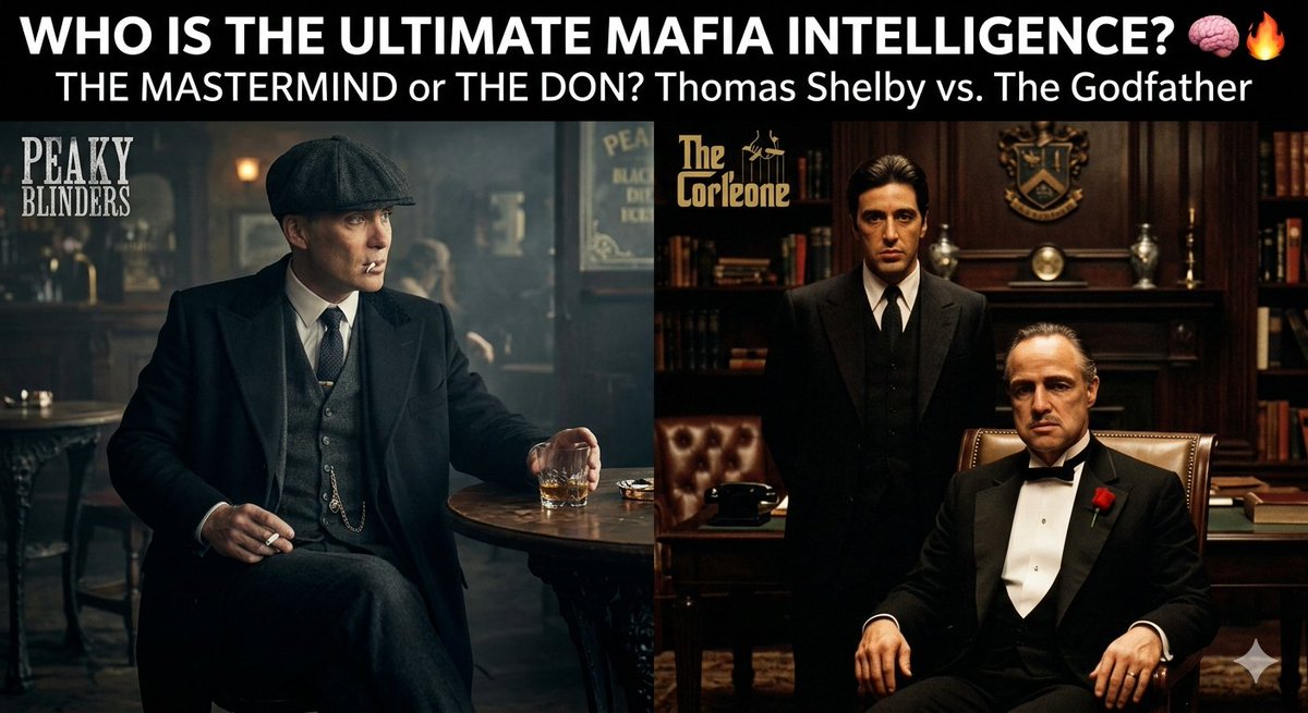 MCBazan259929's tweet image. Legacy vs. Ambition. 🥃♟️
If these two went head-to-head, who would outsmart the other? One rules with cold calculation, the other with strategic silence.
Who is the ultimate GOAT of the underworld? 🐐
#ThomasShelby #VitoCorleone #MichaelCorleone #CillianMurphy #AlPacino