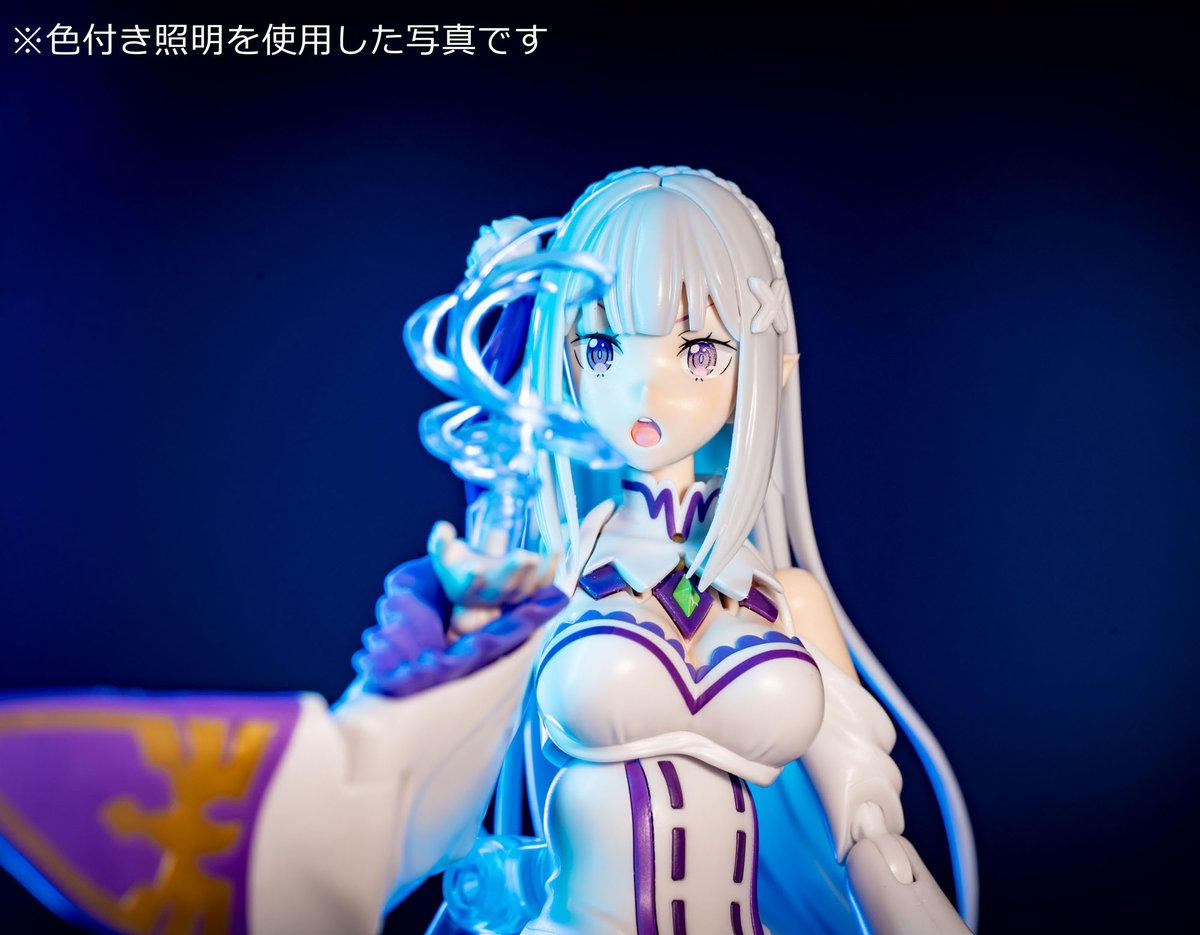 KADOKAWA プラモデル エミリア DXＶｅｒ． KADOKAWA PLASTIC MODEL SERIES 「Re:ゼロから始める異世界生活