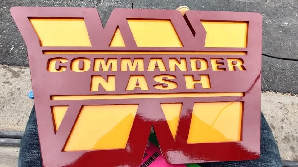UB21KING's tweet photo. Commander Nash
Establish 2022
Follow me on the "X" and on YouTube search UB21KING
"More than just a SUPERFAN"
#ub21king #commandernash
#fanofthedayfotd #raisehail
#washingtoncommanders
#HTTC #takecommand https://t.co/0Uo74ooSf2