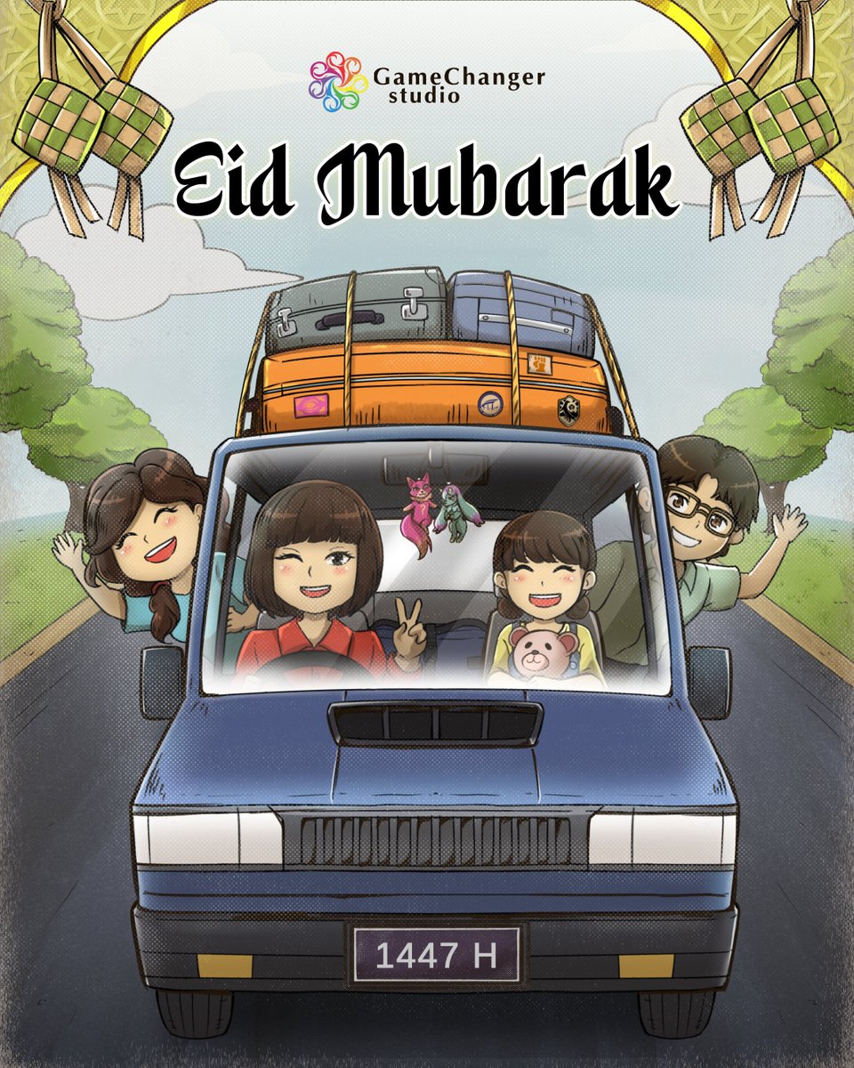 Selamat merayakan Idul Fitri 1447 H dengan penuh rasa  bersyukur. Semoga setiap langkah dipenuhi berkah. Mohon maaf lahir dan batin atas segala kekurangan.
