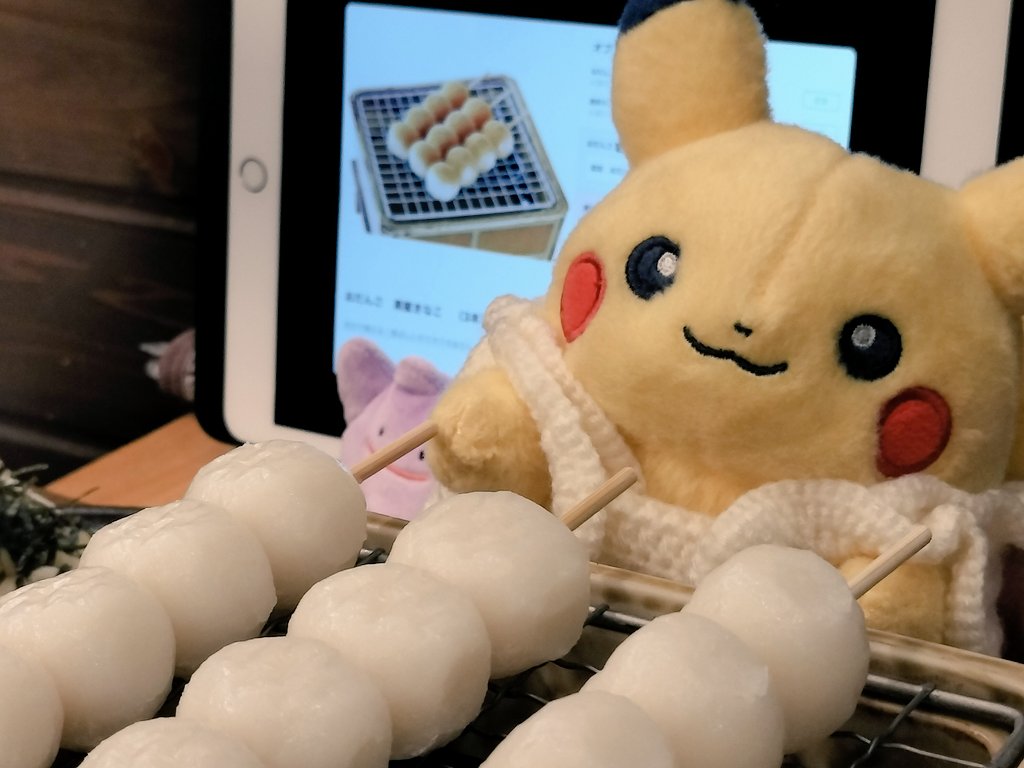 団子焼き職人の朝は早い──