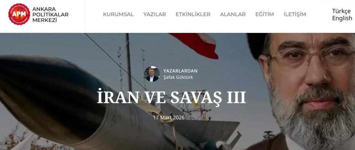 Ankara Politikalar Merkezi tweet media
