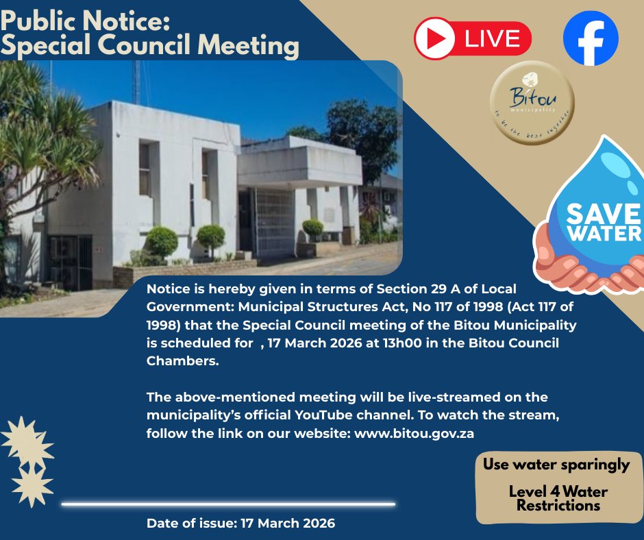 Bitou Municipality tweet media