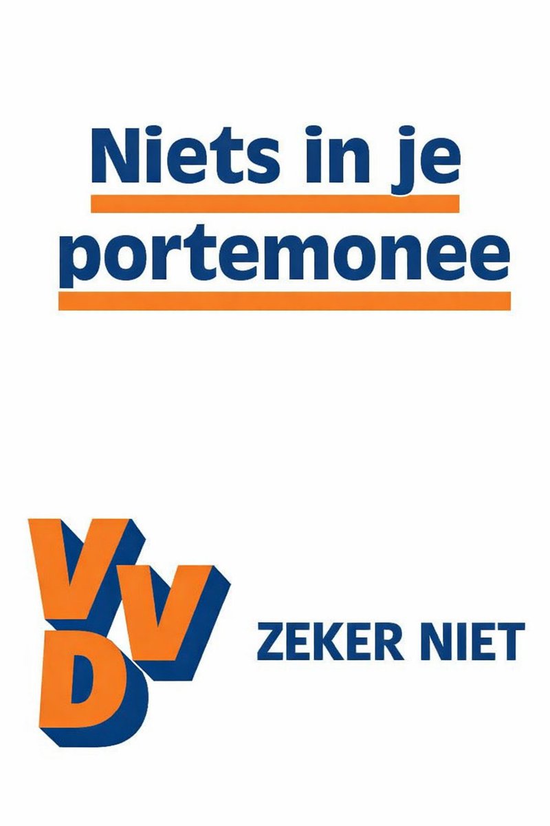 U hoeft geen VVD te stemmen morgen 👇🏻