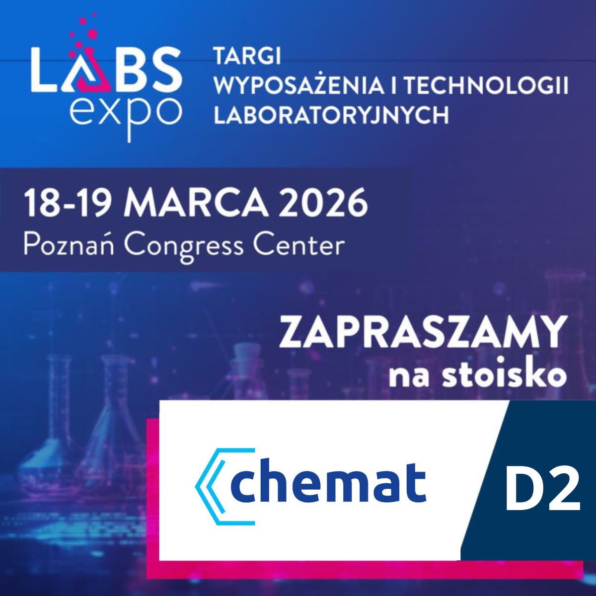 ChematChemicals's tweet photo. Odliczanie zakończone! 🧪 Już jutro startują targi @LabsExpo.
Zapraszamy na stoisko D2 – nasi eksperci czekają, by porozmawiać o nowościach i rozwiązaniach dla Waszych laboratoriów. Dla odwiedzających przygotowaliśmy branżowe upominki!🎁
Do zobaczenia! 🤝
#LabsExpo #Targi #D2 https://t.co/wpzvUkxVij
