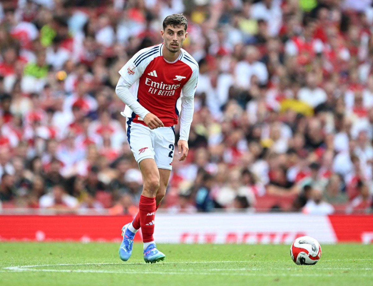 The king plays football tonight... Kai Lucas havertz