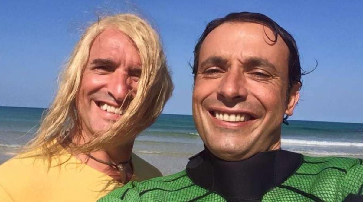Mediasinfos's tweet photo. Ce soir, @M6 rendra hommage à #BrunoSalomone décédé dimanche à 55 ans. La chaîne rediffusera le film #BriceDeNice dès 21H10 puis #Brice3 dès 23H avec #JeanDujardin. Notre article est ici: https://t.co/sxzApmf7YL https://t.co/2zNY6PMQj3