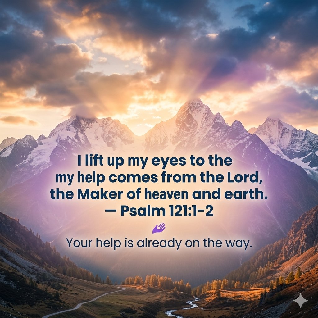 FaithLiftHope's tweet photo. Wherever you are in the world,

The Maker of heaven and earth knows your name and your need.

Your help is already on the way. 🌍🤍 https://t.co/JRdluEVTHE