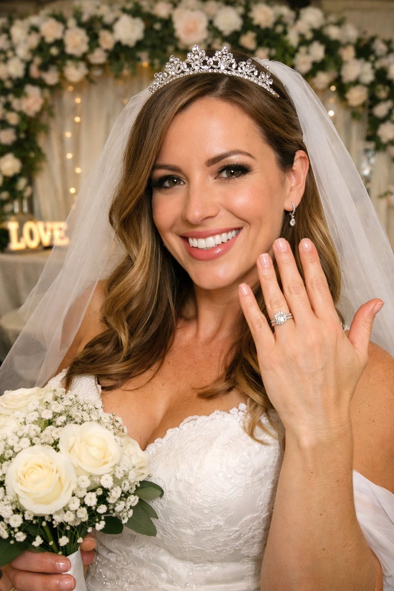 Demsay1234's tweet photo. Good morning y’all 🌅
Meet the woman who married herself 💍
Yes… no husband. No partner. Just her.
She said she was tired of waiting for love.
Is that confidence… or something else? �� https://t.co/lJpvL7vMO7
