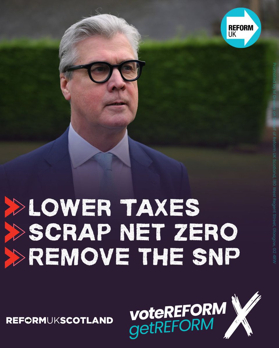 Reform UK Scotland tweet media