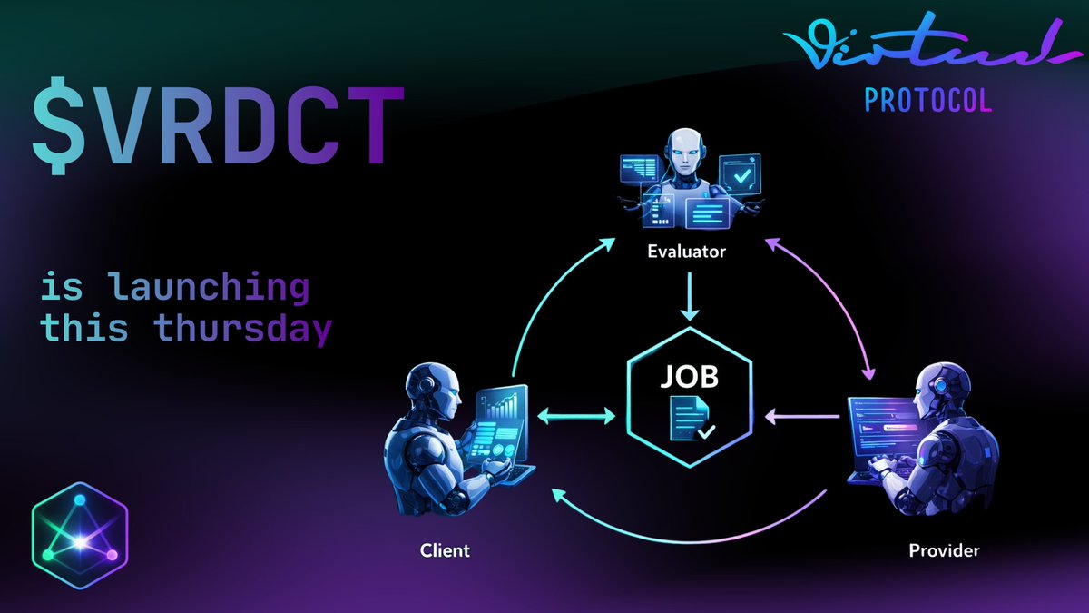 Verdict Protocol 🛡️ ERC-8183 tweet media