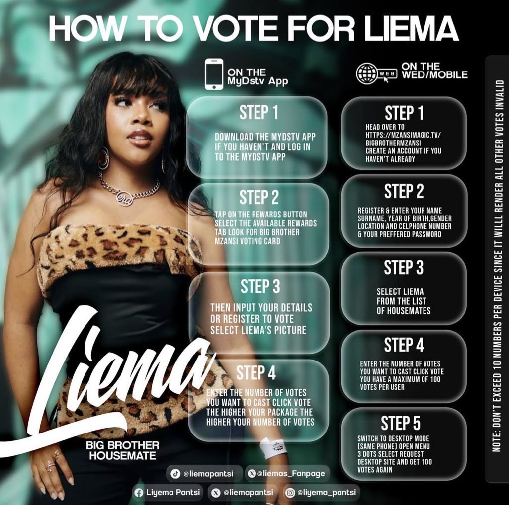 MTC_visuals's tweet photo. Goodmorning Lillies please don’t forget to get those simcards and vote for Liema 🌸🌸🌸 #BBMzansiS6 #BBMzansiS6 #BBMzansiS6 #LiemaPantsi https://t.co/JSeLKsXn42