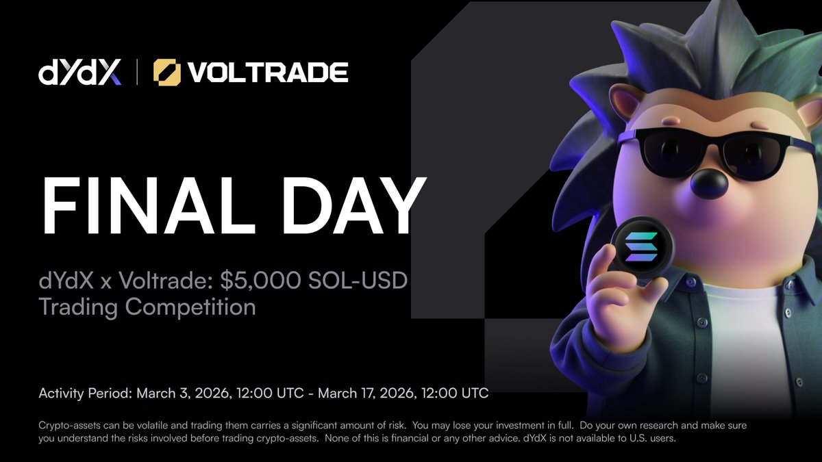 dYdX tweet media