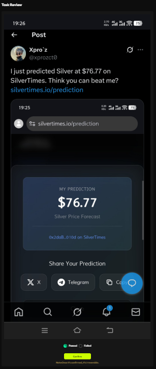 Just a quick reminder for all fellow TaskOn joiner, remember to submit your ✅successful submission screen (see below) instead of 

❌Your selfie
❌Random screenshot of your backyard
❌Our landing page
❌A photo of your meal

Good Luck! Back to reviewing submission now