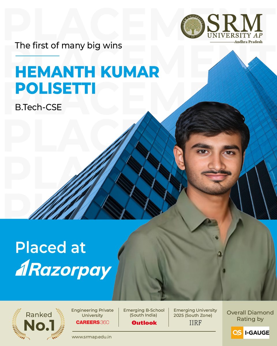 SRM University-AP tweet media