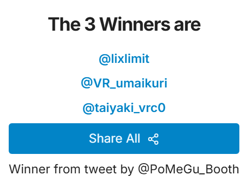 Pomegu@pomegu.booth.pm tweet media