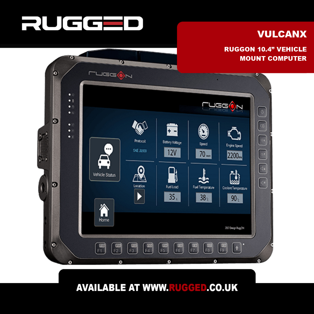 RuggedUK's tweet photo. Meet the RuggON VULCANX: a 10.4” **Rugged Tablet** engineered for demanding environments. Extreme durability &amp; all-light readability for critical operations. #DataTerminal #VULCANX #RuggON #VehicleMountComputer https://t.co/BJqqu164fW https://t.co/HV2vkLqjM6